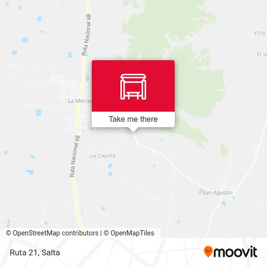 Mapa de Ruta 21