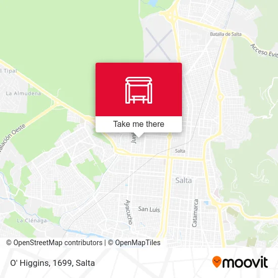 O' Higgins, 1699 map