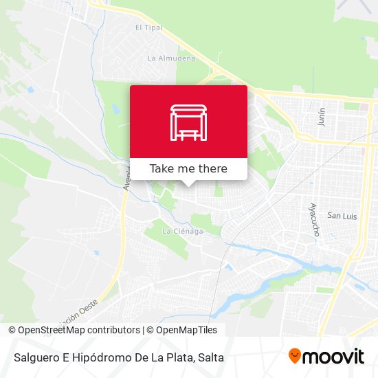 Salguero E Hipódromo De La Plata map