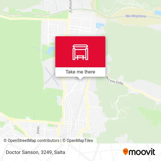 Doctor Sanson, 3249 map