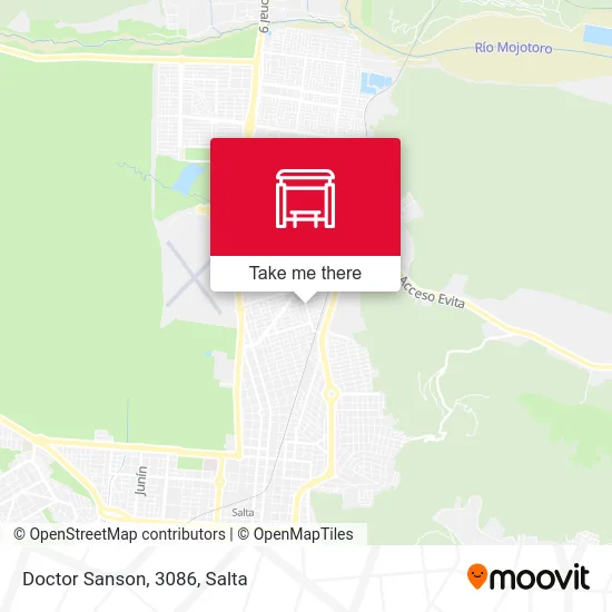 Doctor Sanson, 3086 map