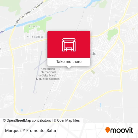 Marquez Y Frumento map