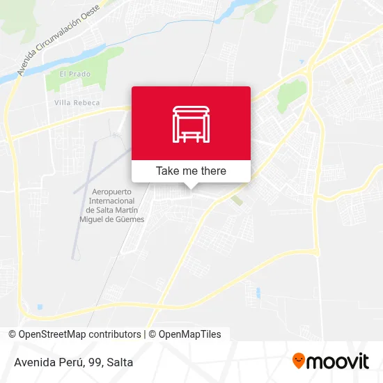 Avenida Perú, 99 map