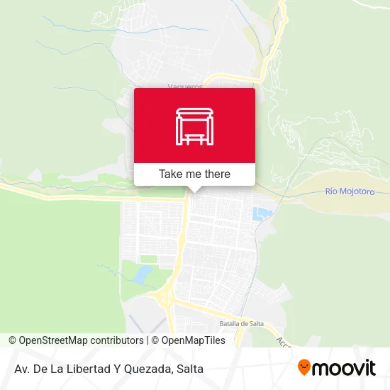 Mapa de Av. De La Libertad Y Quezada