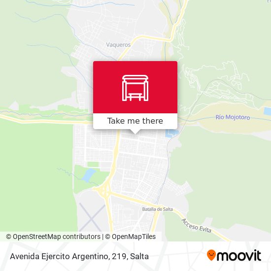 Avenida Ejercito Argentino, 219 map