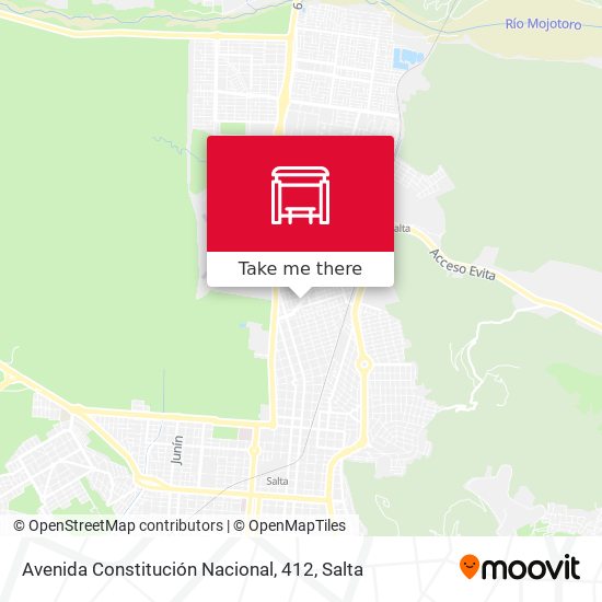 Avenida Constitución Nacional, 412 map
