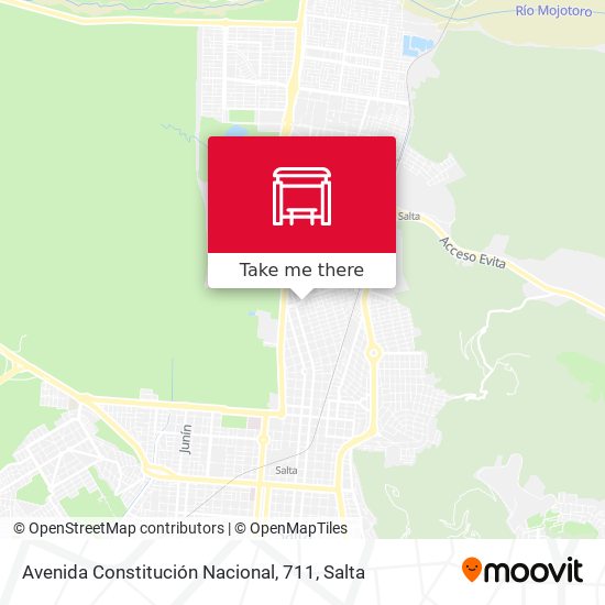 Avenida Constitución Nacional, 711 map