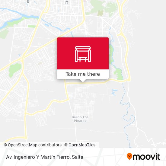 Av, Ingeniero Y Martín Fierro map