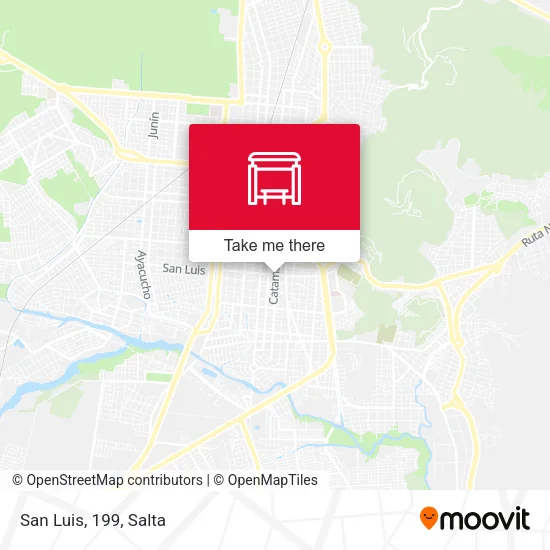 San Luis, 199 map