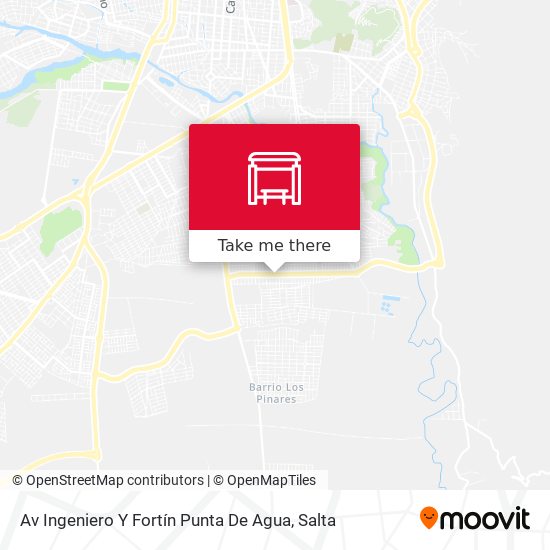 Av Ingeniero Y Fortín Punta De Agua map