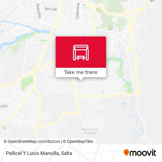 Mapa de Pellicel Y Lucio Mansilla