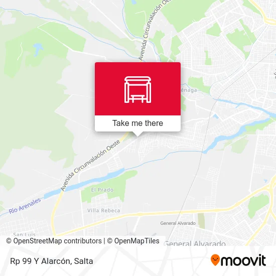 Rp 99 Y Alarcón map