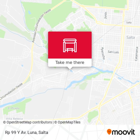 Rp 99 Y Av. Luna map