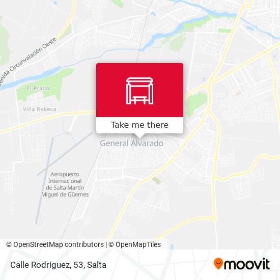 Mapa de Calle Rodríguez, 53