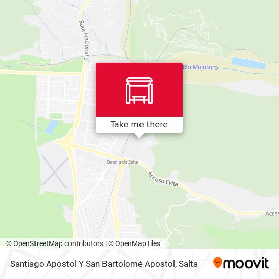 Santiago Apostol Y San Bartolomé Apostol map