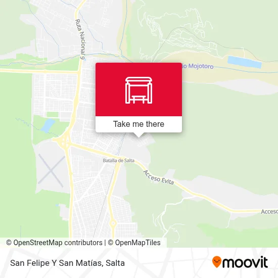 San Felipe Y San Matías map