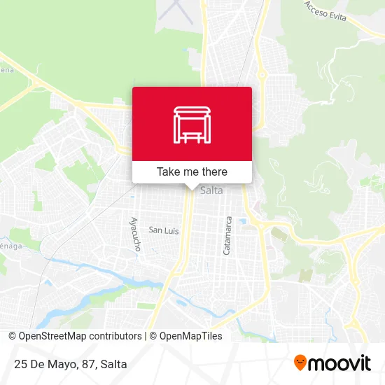 25 De Mayo, 87 map