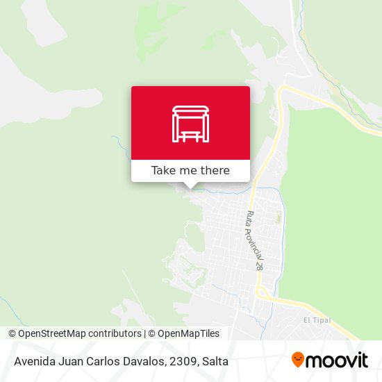 Avenida Juan Carlos Davalos, 2309 map