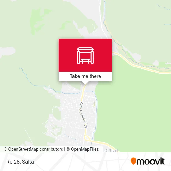 Mapa de Rp 28