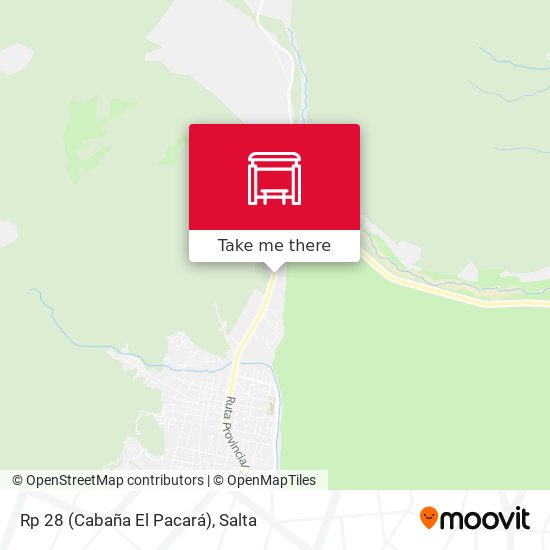 Rp 28 (Cabaña El Pacará) map