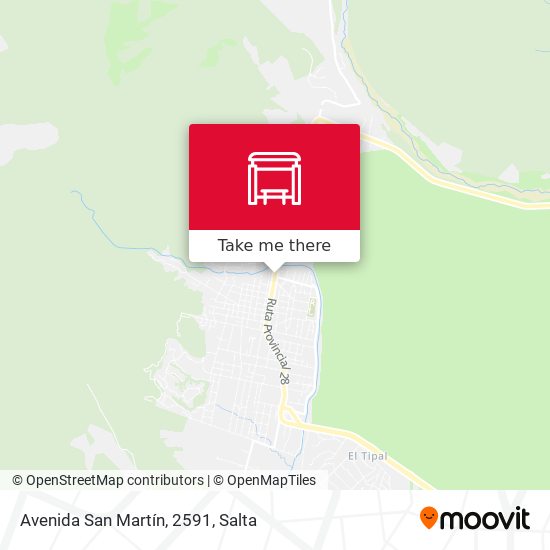 Avenida San Martín, 2591 map