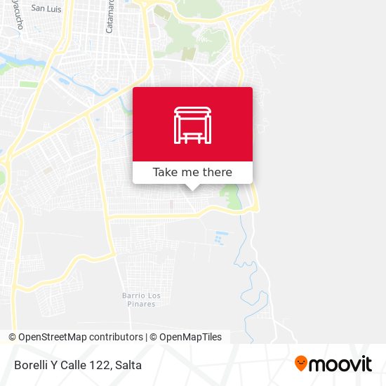 Mapa de Borelli Y Calle 122