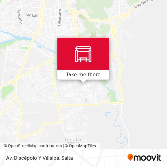 Mapa de Av. Discépolo Y Villalba