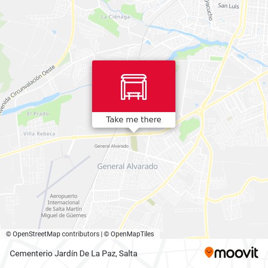 Cementerio Jardín De La Paz map