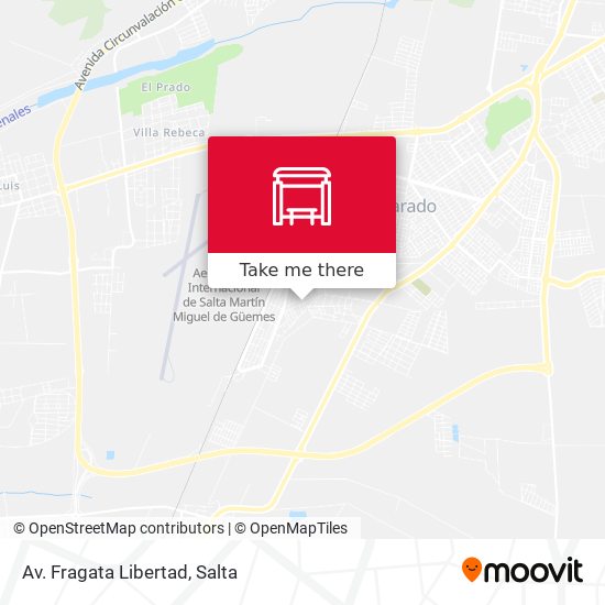 Mapa de Av. Fragata Libertad