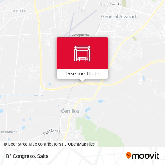 Mapa de Bº Congreso