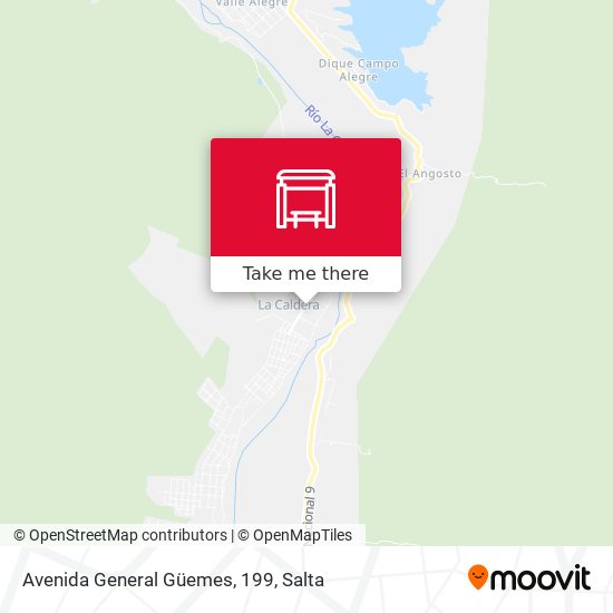 Mapa de Avenida General Güemes, 199