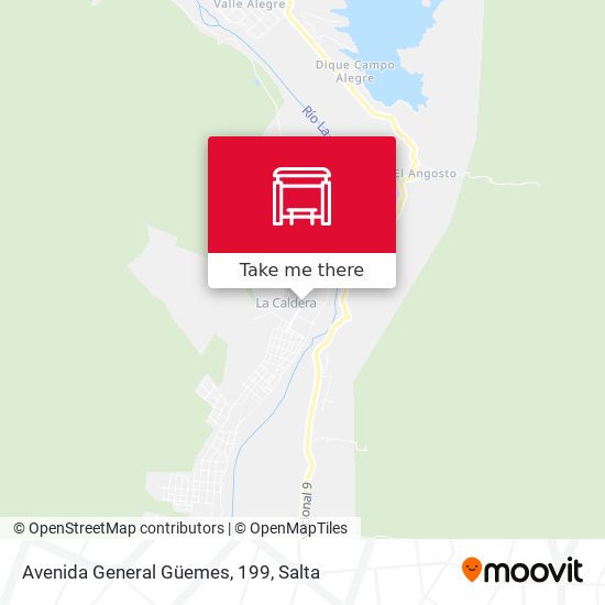 Mapa de Avenida General Güemes, 199