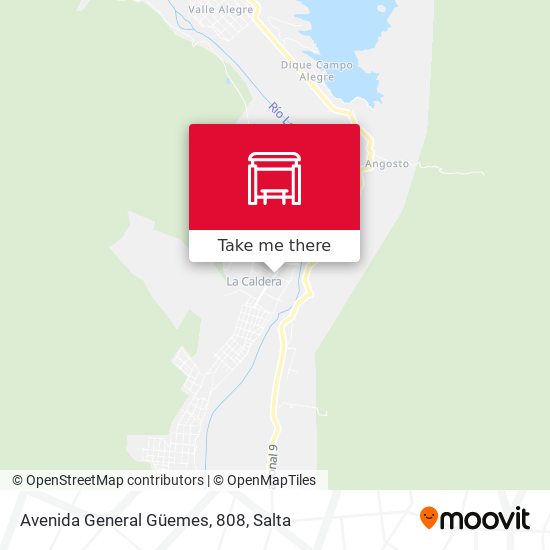 Avenida General Güemes, 808 map