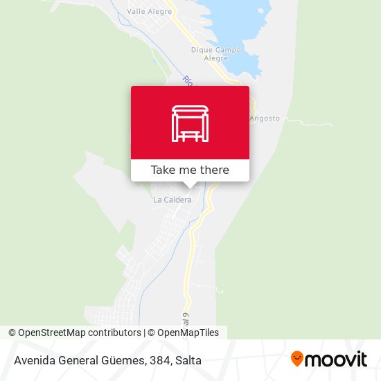 Mapa de Avenida General Güemes, 384