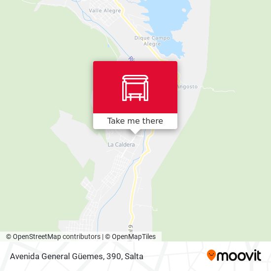 Avenida General Güemes, 390 map