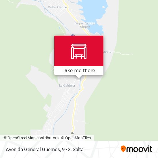 Avenida General Güemes, 972 map