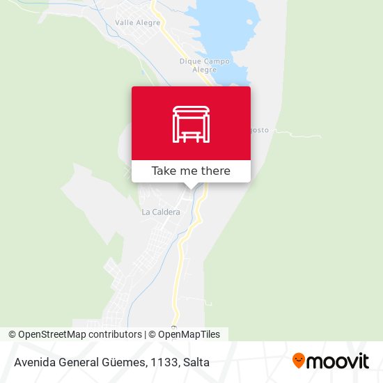 Avenida General Güemes, 1133 map