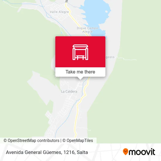 Avenida General Güemes, 1216 map