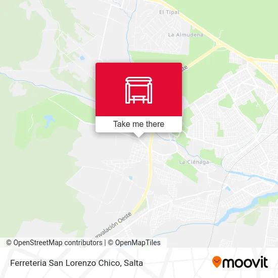 Ferreteria San Lorenzo Chico map