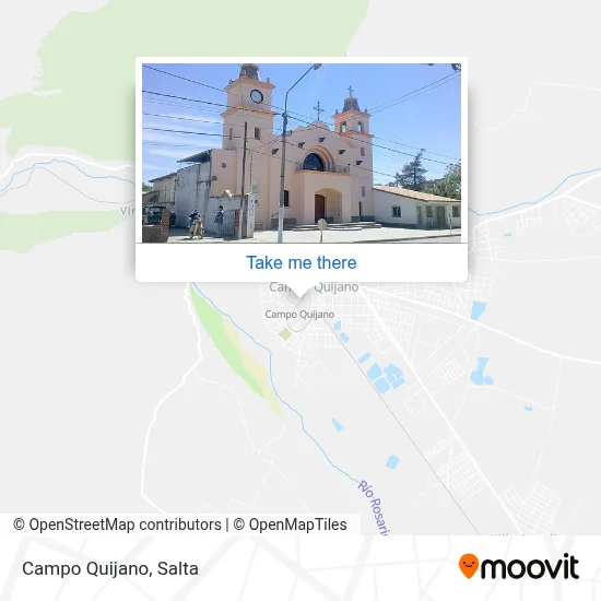 Campo Quijano map