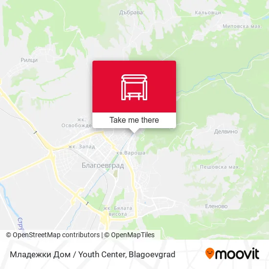 Карта Младежки Дом / Youth Center