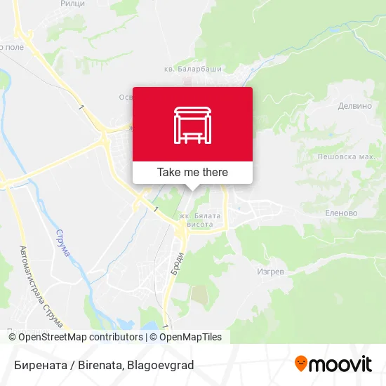 Карта Бирената / Birenata
