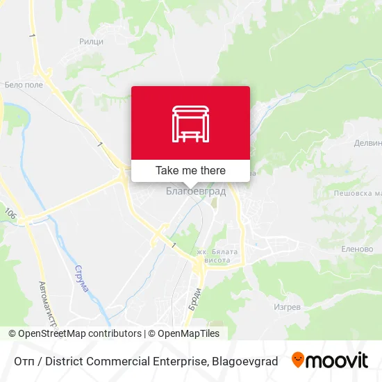 Карта Отп / District Commercial Enterprise