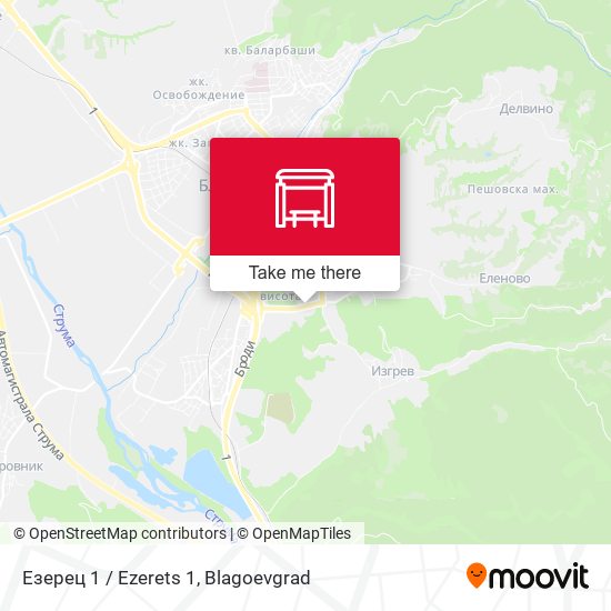 Езерец 1 / Ezerets 1 map