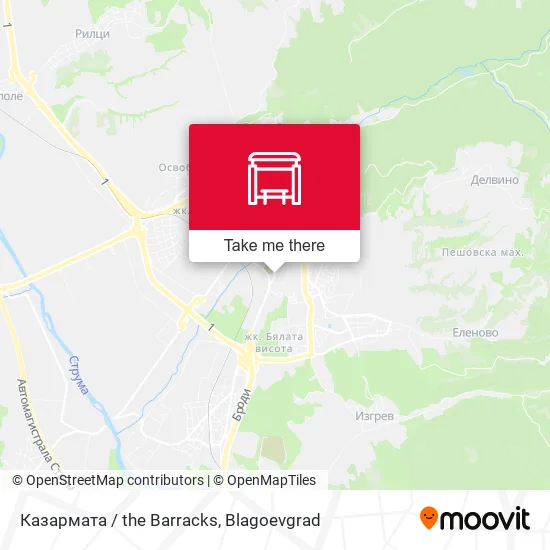 Карта Казармата / the Barracks