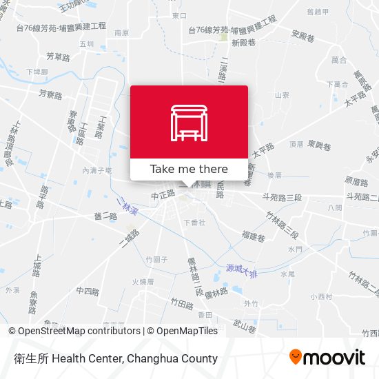 衛生所 Health Center map