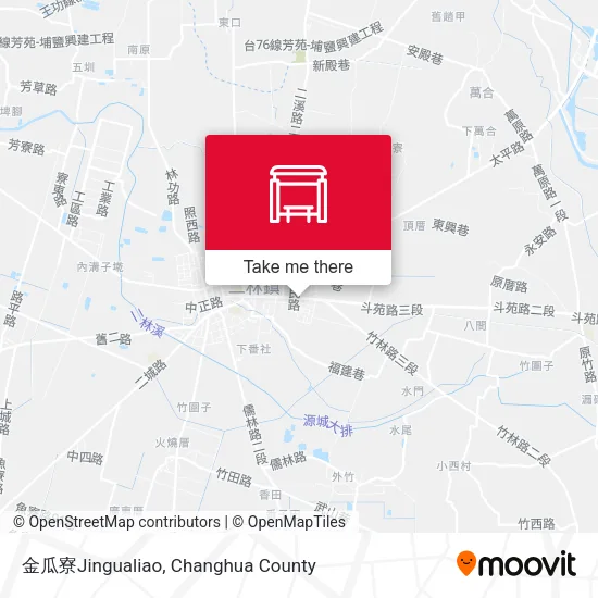 金瓜寮Jingualiao map