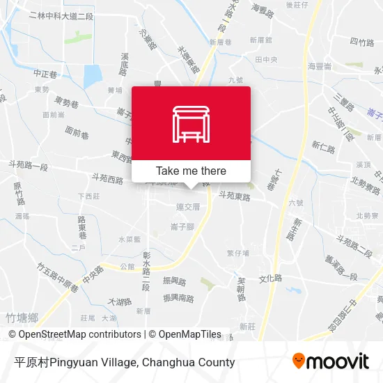 平原村Pingyuan Village map