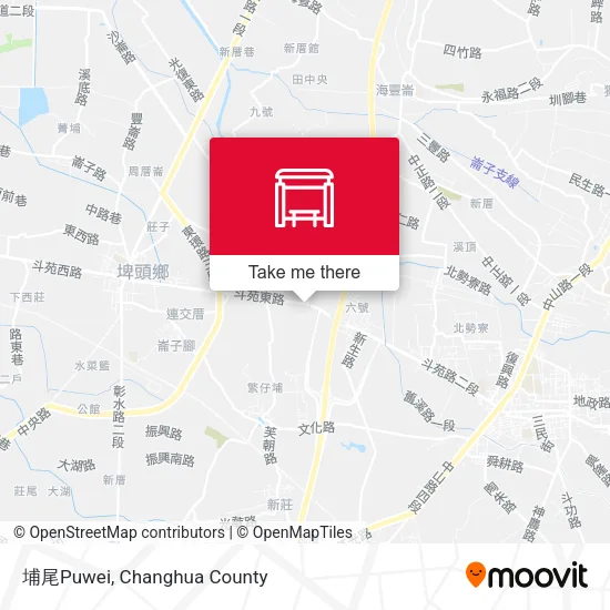 埔尾Puwei地圖