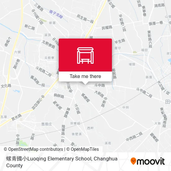 螺青國小Luoqing Elementary  School map